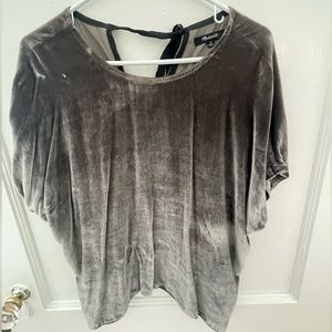 Velvet Madewell cropped blouse